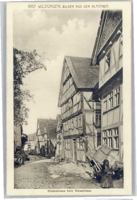 Bad Wildungen Hinterstrasse Waisenhaus