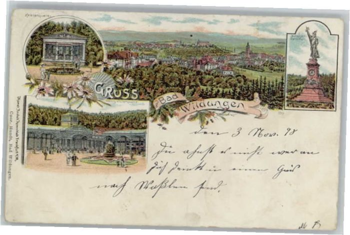 Bad Wildungen Helenenquelle Krieger Denkmal Georg Vik