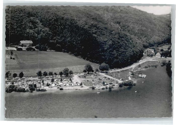 Hemfurth-Edersee Edersperre Fliegeraufnahme