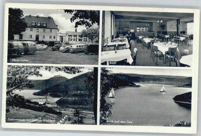 Waldeck Edersee Waldeck Haus Luise Schloss Waldeck