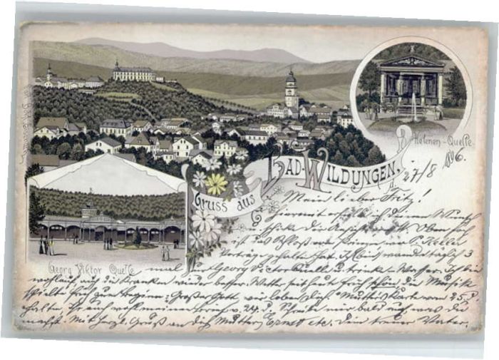 Bad Wildungen Georg Viktor Quelle Helenen Quelle