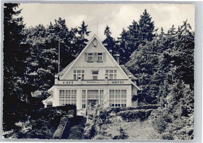 Bad Wildungen Cafe Restaurant Waldhaus