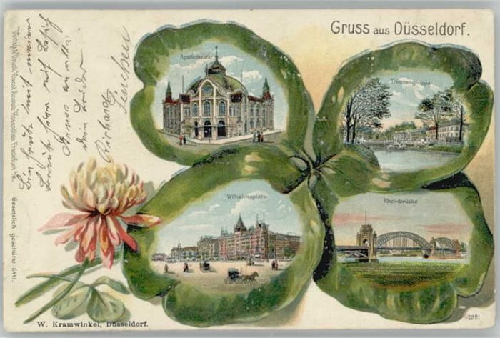 Duesseldorf leeblatt Apollotheater Wilhelmsplatz Rh