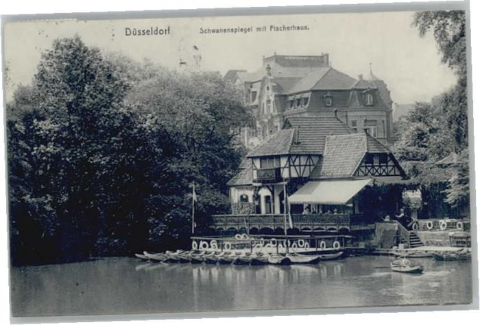 DuessELDORF  CITY chwanenspiegel Fischerhaus