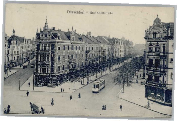 DuessELDORF  CITY raf Adolfstrasse