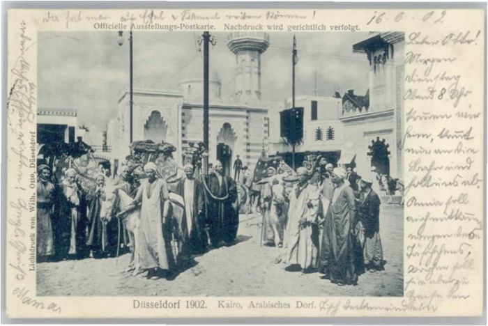 DuessELDORF CITY rabisches Dorf Ausstellung