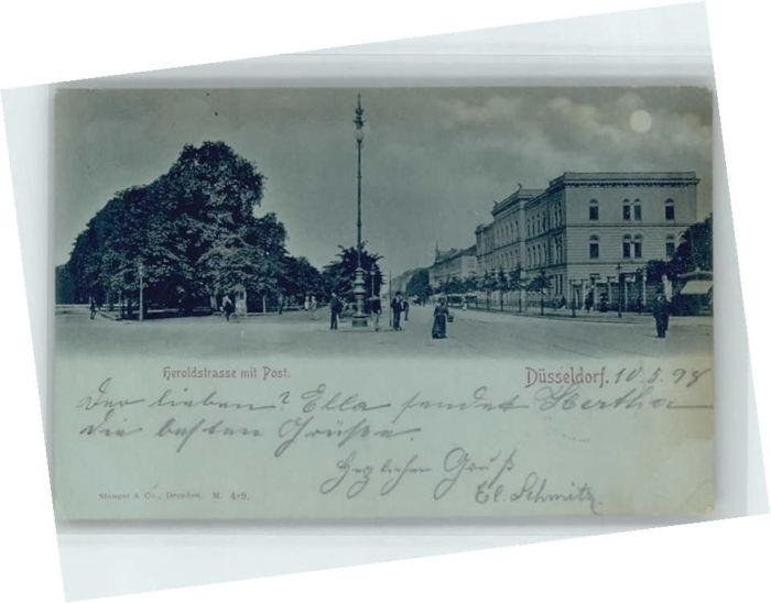 Duesseldorf eroldstrasse Post