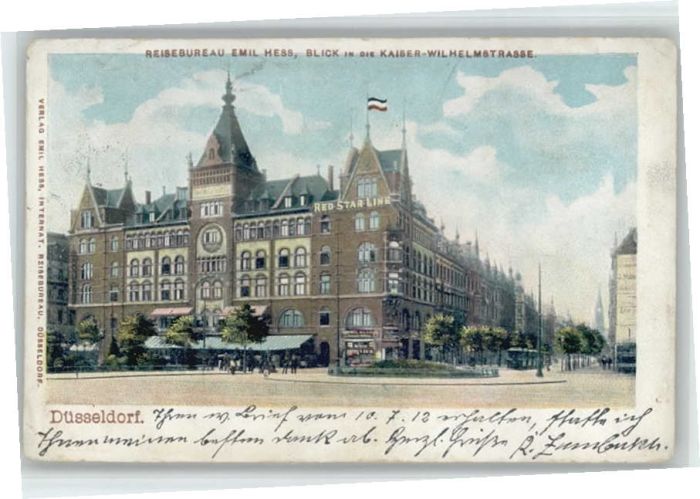Duesseldorf eisebüro Emil Hess Kaiser-Wilhelmstrass