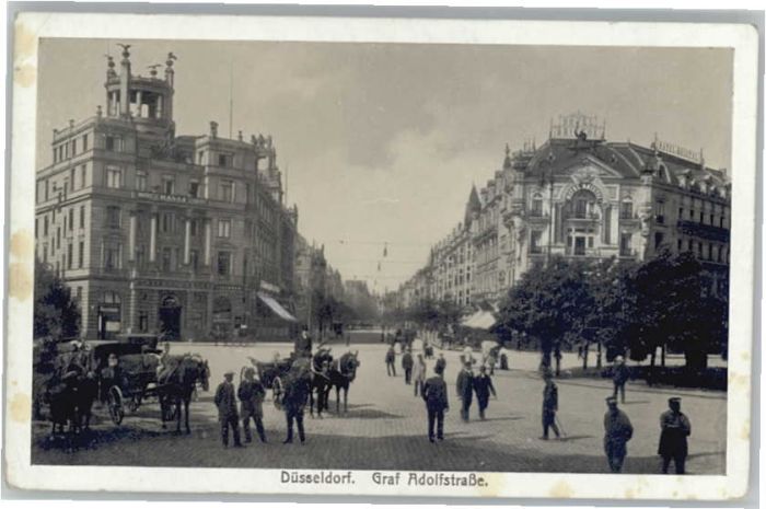 DuessELDORF CITY raf Adolfstrasse