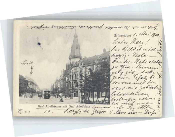DuessELDORF CITY raf Adolfplatz Graf Adolfstrasse
