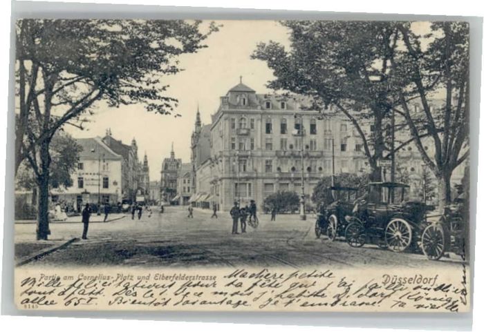 Duesseldorf orneliusplatz Elberfelderstrasse