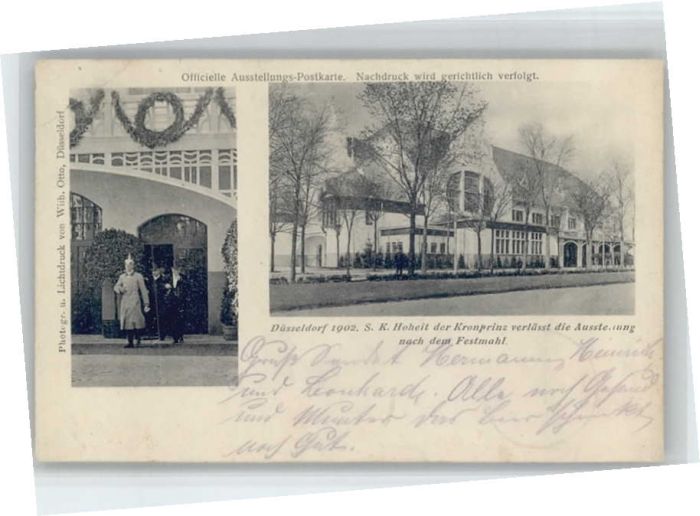 Duesseldorf usstellung Kronprinz