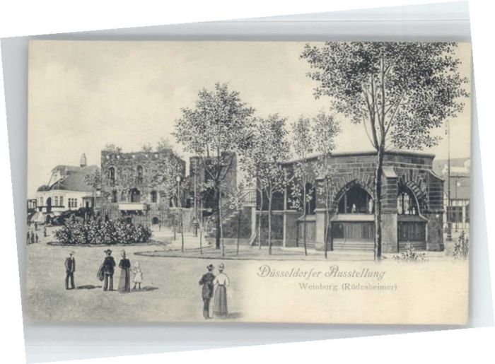 DuessELDORF CITY einburg Ruedesheimer Ausstellung *