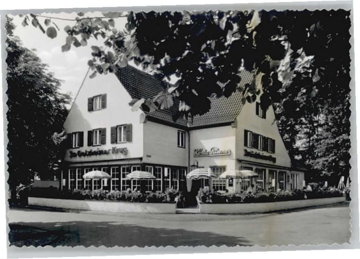 Golzheim Duesseldorf aststätte im Golzheimer Krug *
