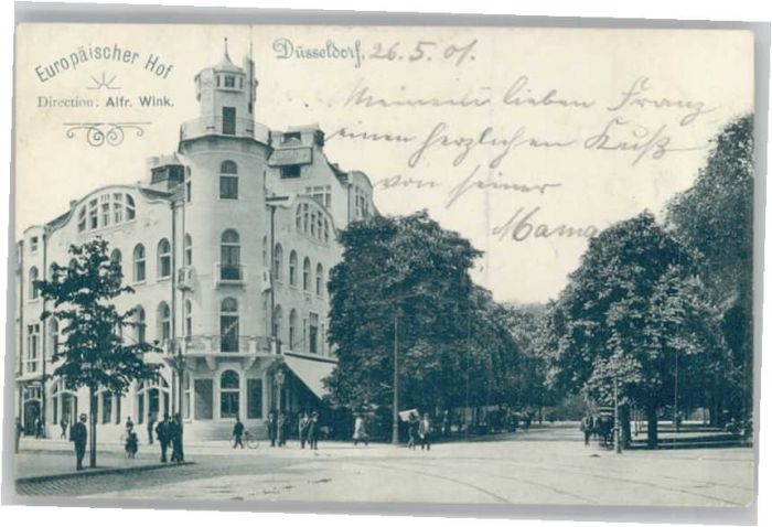 Duesseldorf uropäischer Hof *
