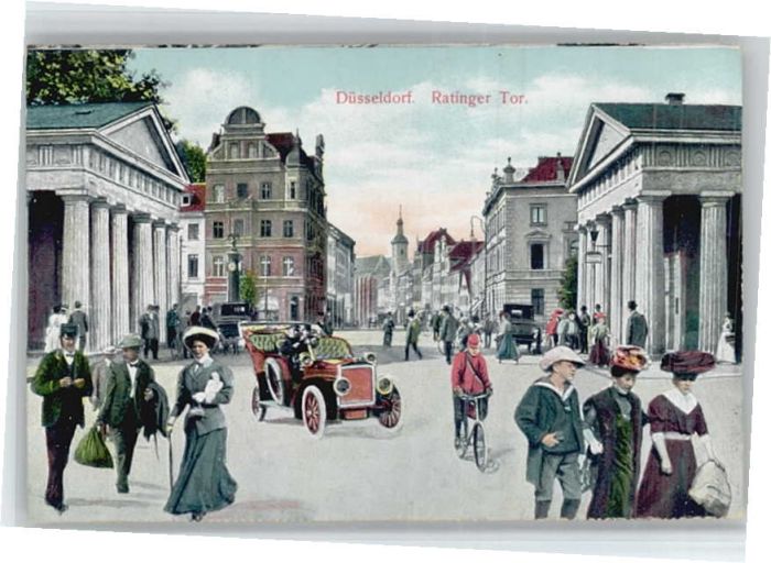 Duesseldorf atinger Tor