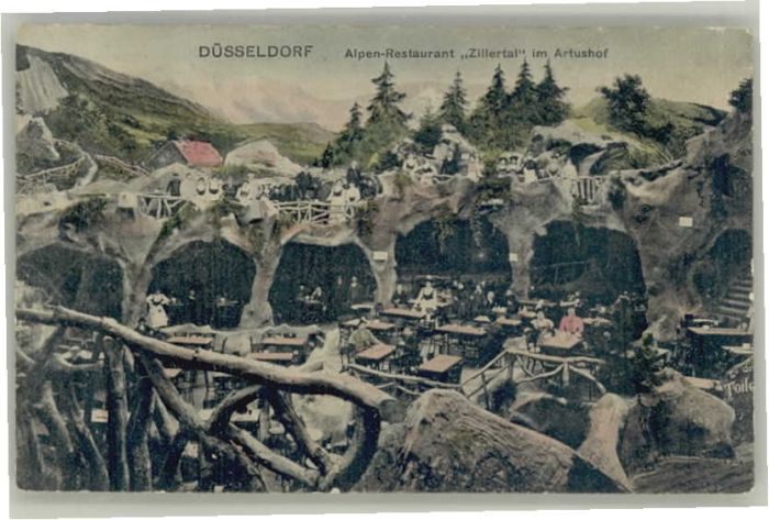 Duesseldorf lpen-Restaurant Zillertal Artushof