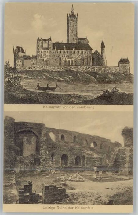 DuessELDORF CITY aiserpfalz Ruine