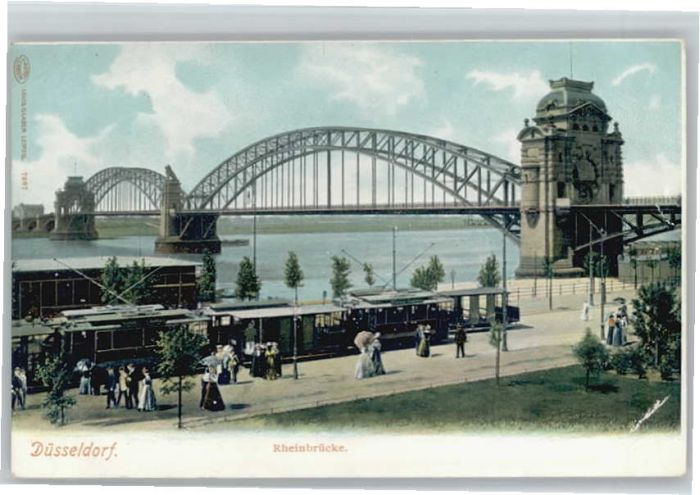 DuessELDORF  CITY heinbruecke *