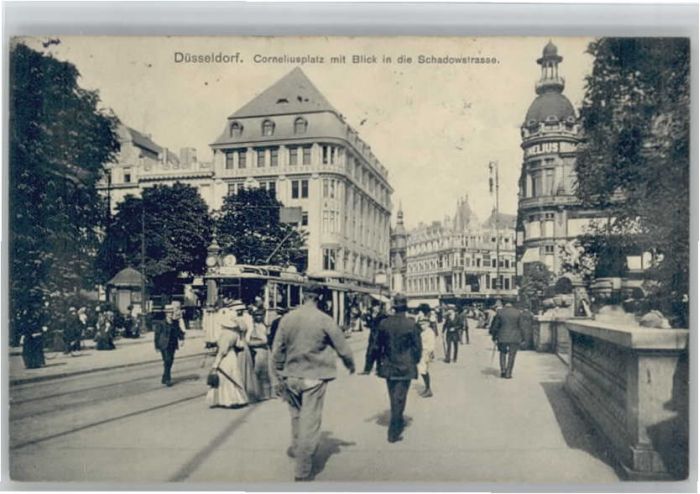 Duesseldorf orneliusplatz Schadowstrasse
