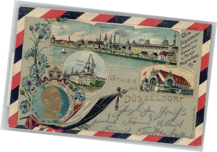 Duesseldorf rägedruck Krupp Palast Festhalle Kronpr