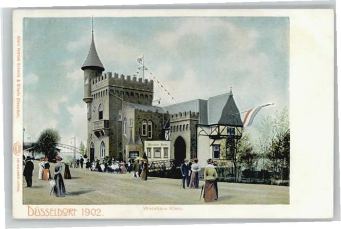 DuessELDORF  CITY usstellung Weinhaus Klein