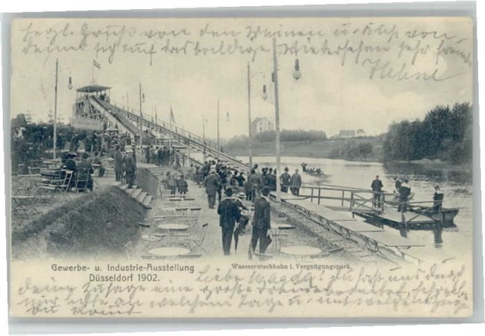 Duesseldorf usstellung Wasserrutschbahn