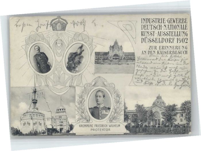 Duesseldorf usstellung Kronprinz Friedrich Wilhelm