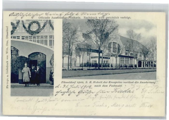 Duesseldorf usstellung Kronprinz