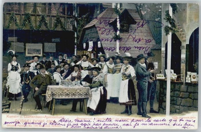 Duesseldorf usstellung Restaurant Oberbayern