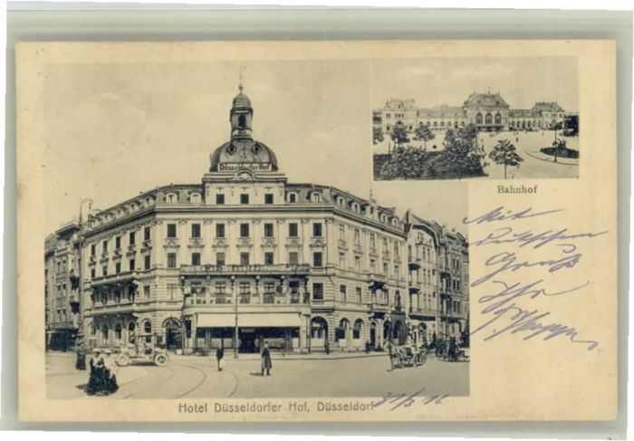 Duesseldorf otel Düsseldorfer Hof Bahnhof x