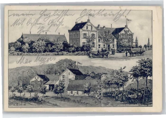 Ratingen Bauernhaus Pension Restaurant Künstler