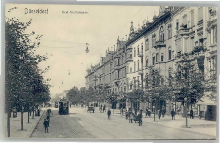 DuessELDORF  CITY raf Adolf Strasse