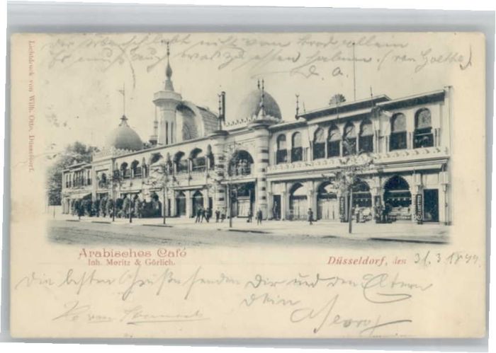 DuessELDORF  CITY rabisches Cafe
