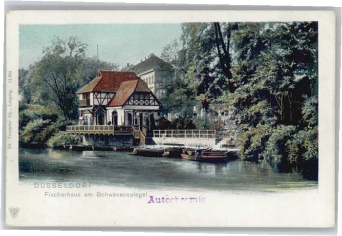 DuessELDORF  CITY ischerhaus Schwanenspiegel