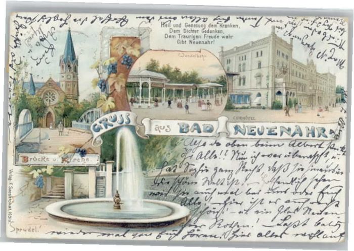 Bad Neuenahr-Ahrweiler Bad Neuenahr Kurhotel Sprudel Wandelbah