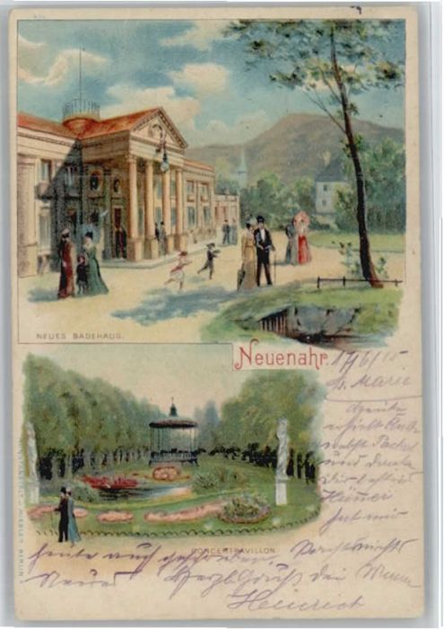 Bad Neuenahr-Ahrweiler Bad Neuenahr Badehaus Konzertpavillon