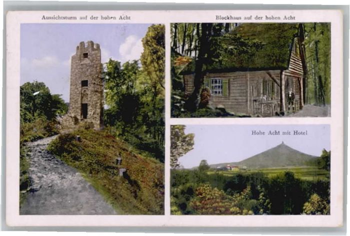 Adenau Ahrweiler Rheinland-Pfalz Adenau [handschriftlich] Hohe Acht Blockhaus Ho