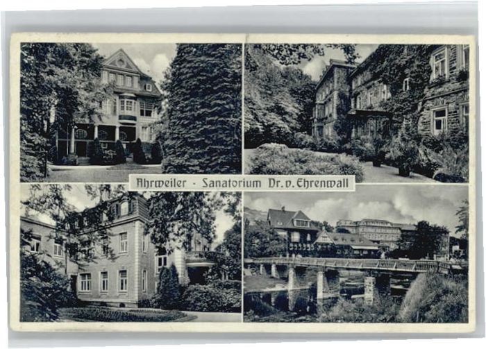 Bad Neuenahr-Ahrweiler Sanatorium Dr. v. Ehrenwall