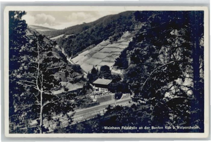 Walporzheim Weinhaus Felsidyll Bunte Kuh