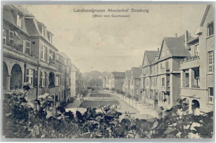 Duisburg Ruhr Duisburg Landhausgruppe Akazienhof