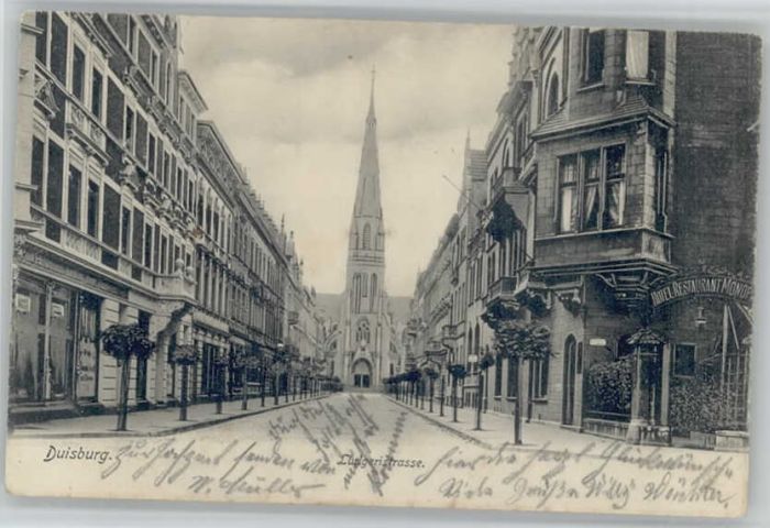 Duisburg Ruhr Duisburg Ludgeristrasse