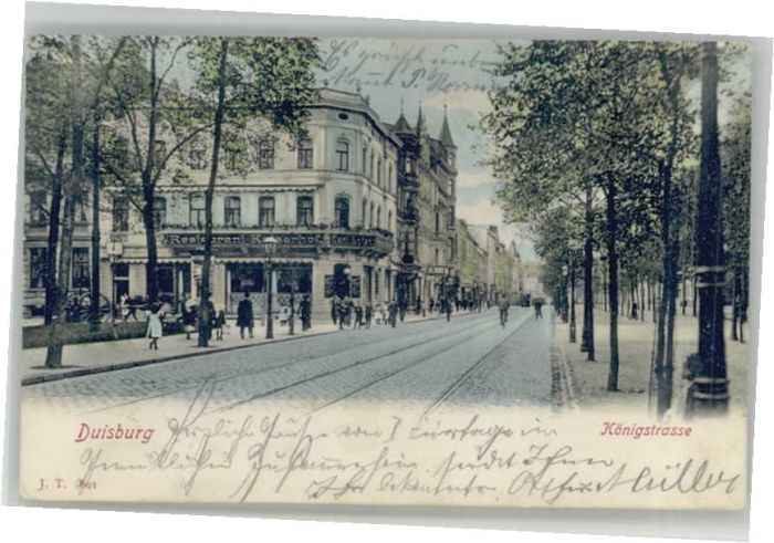 Duisburg Ruhr Duisburg Königstrasse