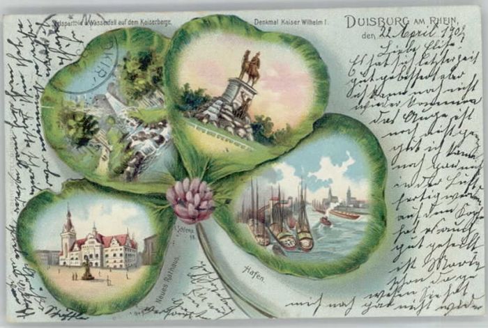 Duisburg Ruhr Duisburg Rathaus Hafen Kaiser Wilhelm D