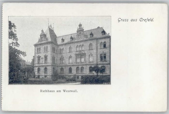 Krefeld Rathaus Westwall