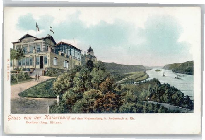Andernach Kaiserburg Krahnenberg