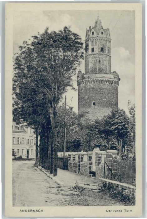 Andernach Rhein Rheinland-Pfalz Runder Turm