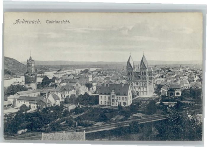 Andernach Rhein Rheinland-Pfalz