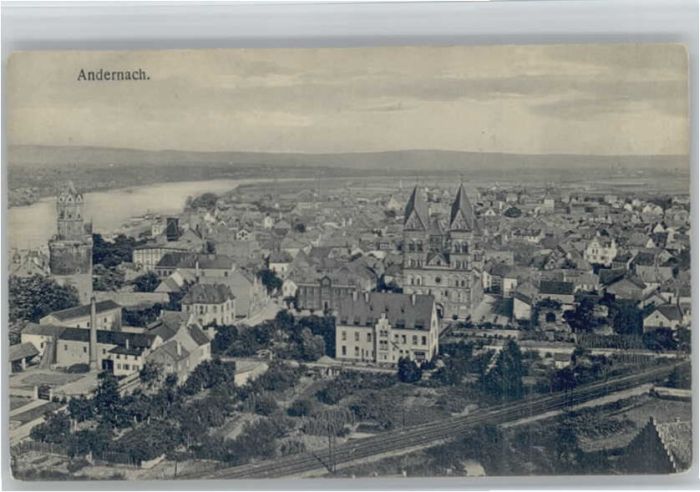 Andernach Rhein Rheinland-Pfalz