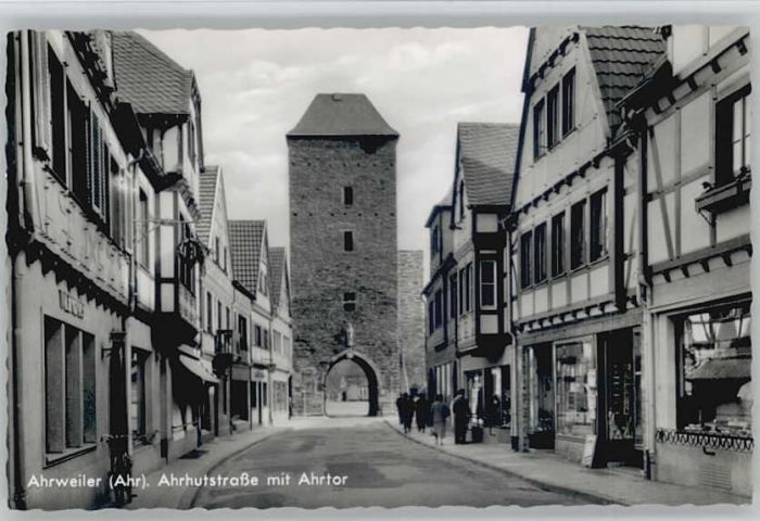 Ahrweiler Ahr Ahrweiler Ahrhutstrasse Ahrtor